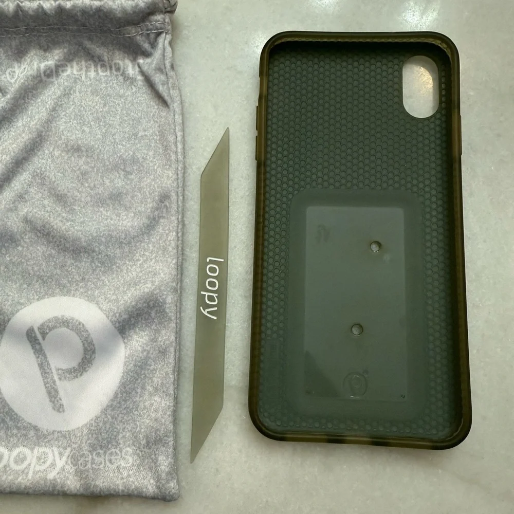 Loopy Original - iPhone Xs Max - Sparkle Silver